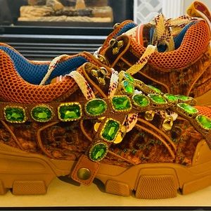 Velvet Gucci Fast Track boots/shoes LIKE NEW WORN 2 TIMES!!!!